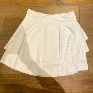 Altard State Movement White Ruffle Skirt Size Small